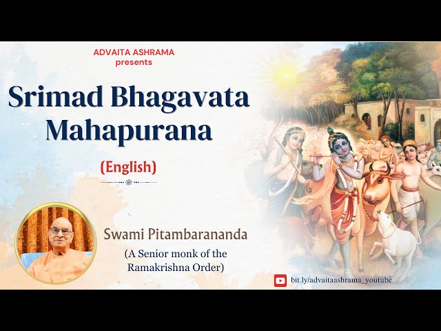 EP - 139 Srima Bhagavata Mahapurana with English Commentary by Swami Pitambarananda