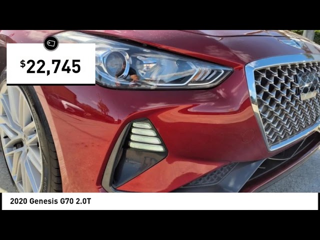 2020 Genesis G70 Melbourne FL 99864