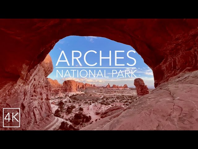 Driving Tour of Arches National Park 4K - Scenic Drive plus viewpoint hike