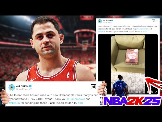 JOEKNOWS' AND CHEESAHOLIC NEW SHOES - NBA 2K25 UNBANNABLE EVENT