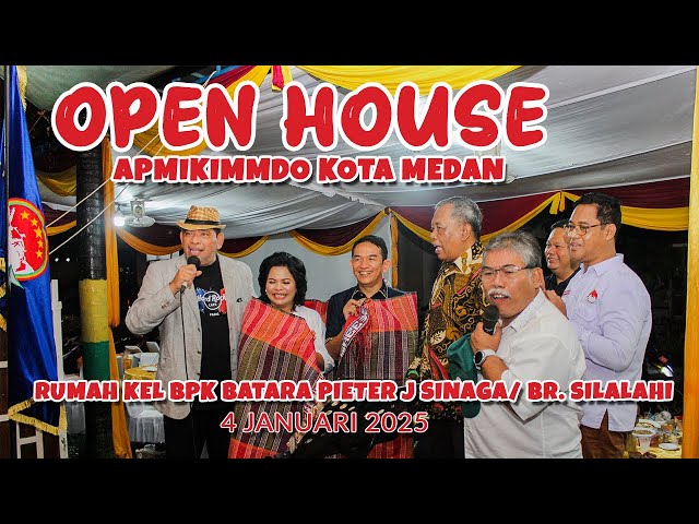 SILATURAHMI KELUARGA BESAR DPC APMIKIMMDO KOTA MEDAN OPEN HOUSE TAHUN BARU JANUARI 2025.