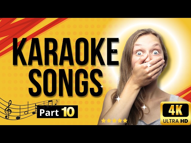 🎤KARAOKE SONGS: The 100 BEST KARAOKE SONGS ALL TIME [2024] 😱