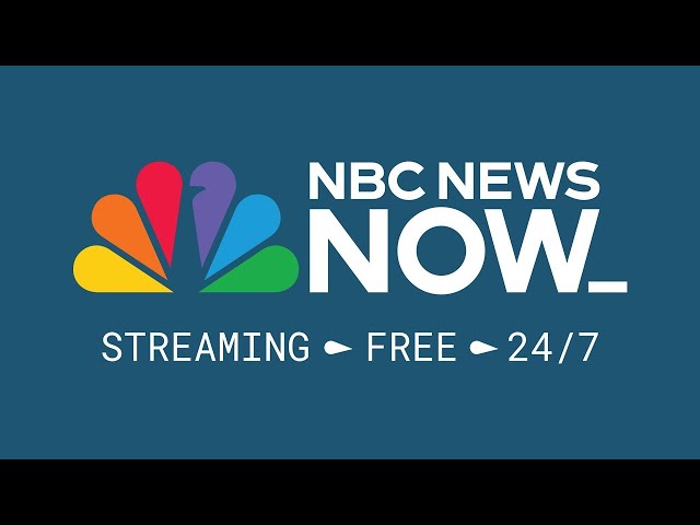 LIVE: NBC News NOW - Jan. 23