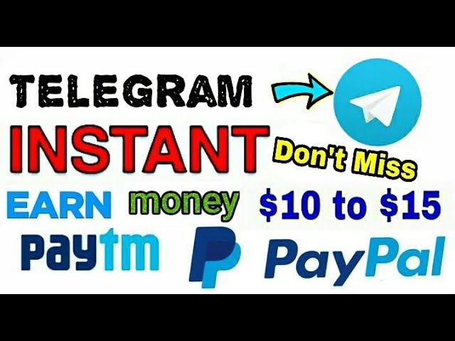 Haw To Earn Money On Telegram group PayPal Cash with Paytm cash | New Earn Money Apps 2019