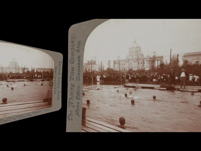 Polo game between New York and Missouri, 1904 St Louis World's Fair (VR 3D still-image)