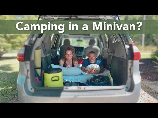 Free No Build Minivan Camper Conversion | Part 1