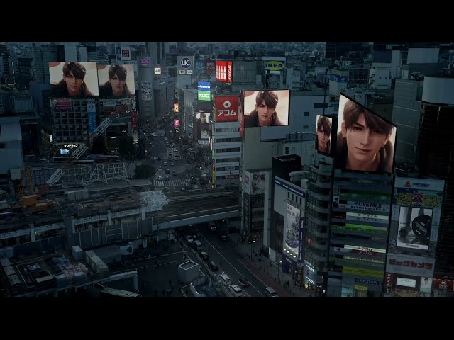 【恋と深空】渋谷大型ビジョン13面ジャック 特別映像