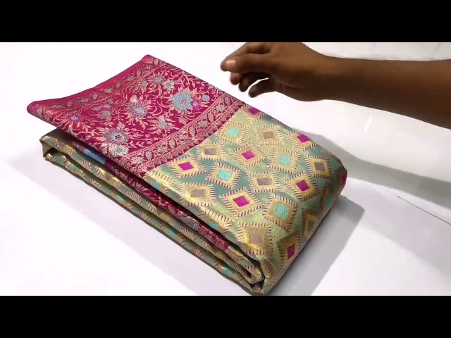 Pure handloom tissue silk sarees😍-Free shipping in India Silk mark certified