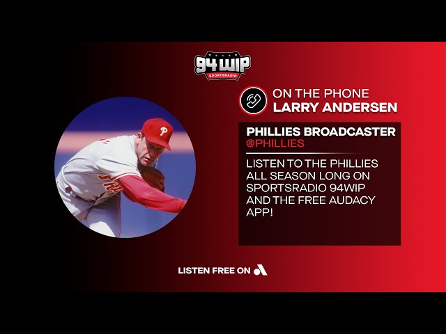 Larry Andersen Reacts To Phillies Division Title And Previews NL Playoffs