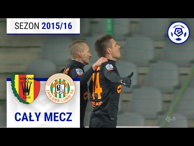 (2/2) Korona Kielce - Zagłębie Lubin | CAŁY MECZ | Ekstraklasa 2015/16 | 17. Kolejka