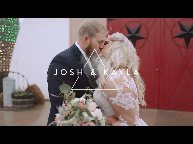 Beautiful Rainy Day Barn Wedding | Fulton Valley Farms | Wichita Kansas Wedding Video