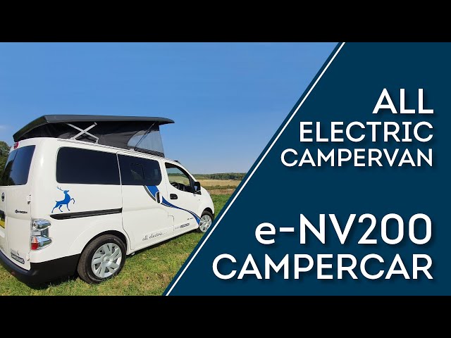 All Electric Camper e-NV200 Nissan CamperCar Sussex Campervans UK South London Brighton Micro Small