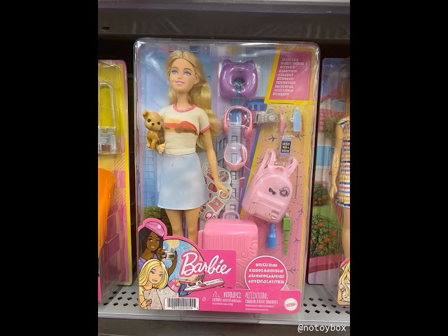 Barbie Travels with Puppy #barbie #barbiedoll