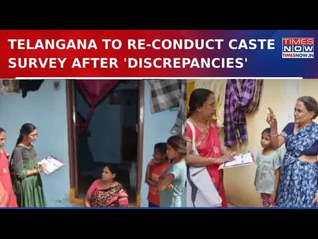 Telangana To Re-conduct Caste Survey After Opposition Alleges Several 'Discrepancies', Watch