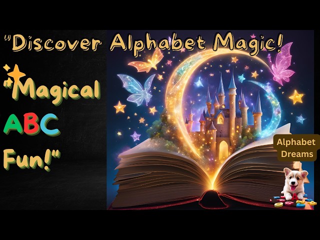 "Fairy Tales Alphabet Adventure: A Magical A-to-Z Journey!"