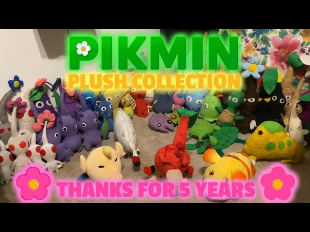 SPB: 🌸My NEW Pikmin Plush Collection🌸 (Thanks for 5 Years!)