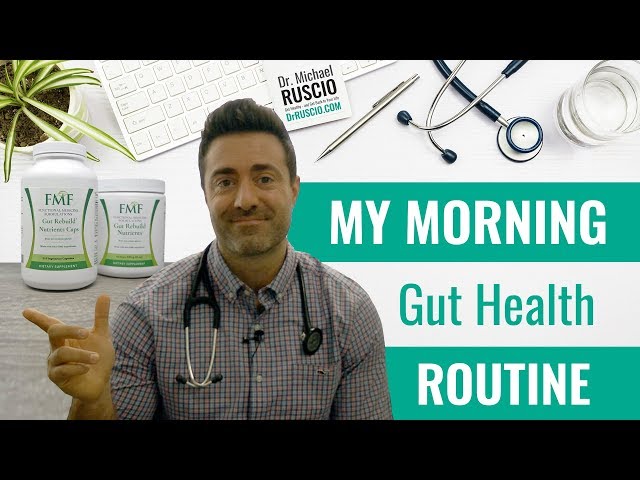 Daily Gut Health Routine: Gut Rebuild Nutrients + Probiotics