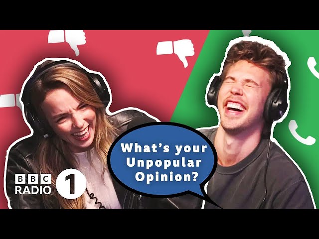 'Ever sniffed your own tongue scraping?' Austin Butler and Jodie Comer play Unpopular Opinion