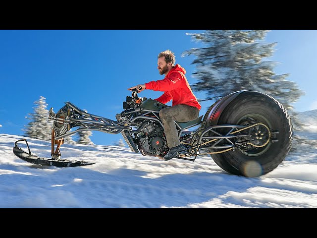 We Rebuilt the Monster Chopper for Snow!