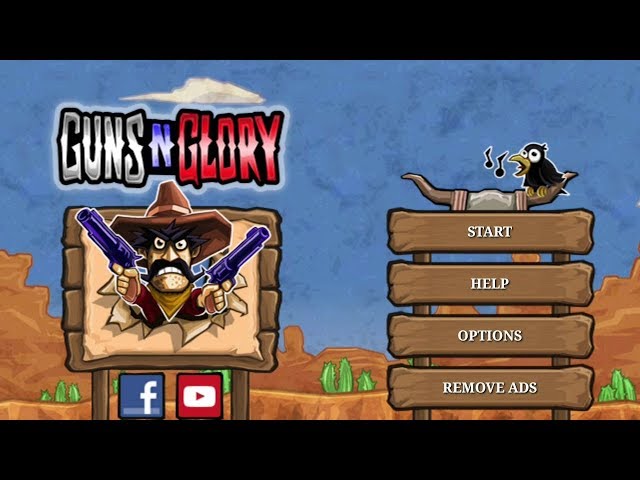 GunsnGlory |  first 12 minute play | LEVEL 1 Complete | Medium Difficulty