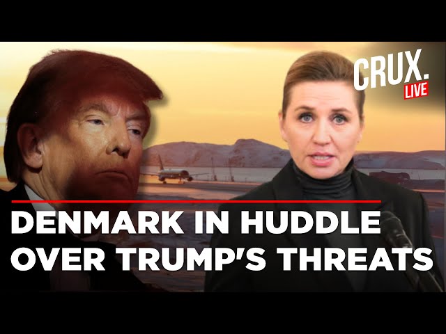 Trump Latest News | Denmark PM Holds Meeting On President Trump's Threats To 'Buy' Greenland | Live