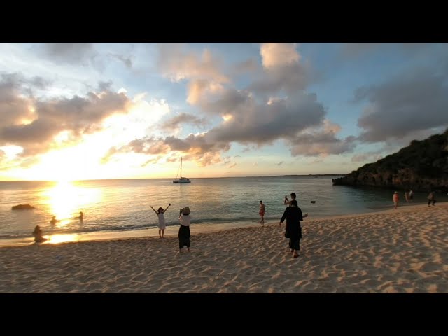 [3D VR180] 宮古島 砂山ビーチ_夕日 Miyako-jima Sunayama Beach Sunset_190701 by Mirage Camera