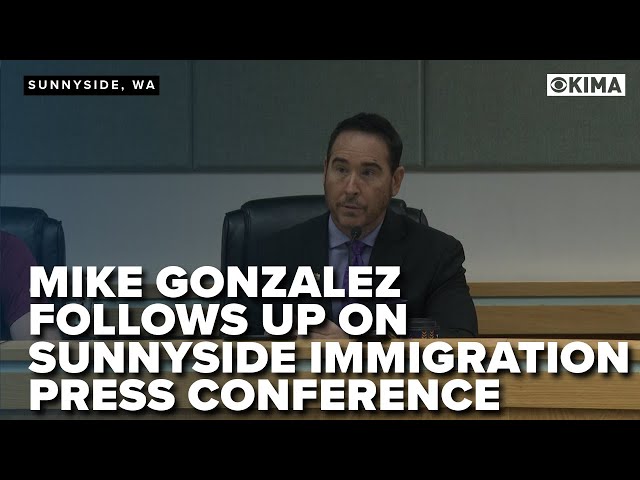 Mike Gonzalez Follows up on Sunnyside Immigration Press Conference