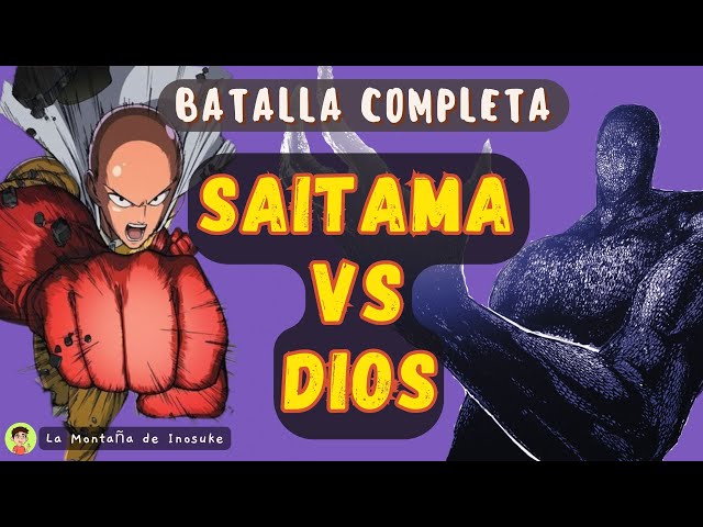 🥊 SAITAMA vs DIOS | One Punch Man | RESUMEN COMPLETO | Manga Narrado