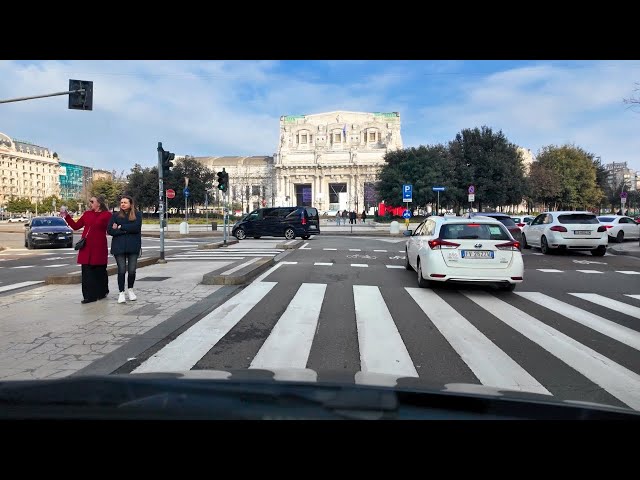 [4K DRIVING ITALY] MILAN Downtown Drive to Provincial Road Outskirts of Milan