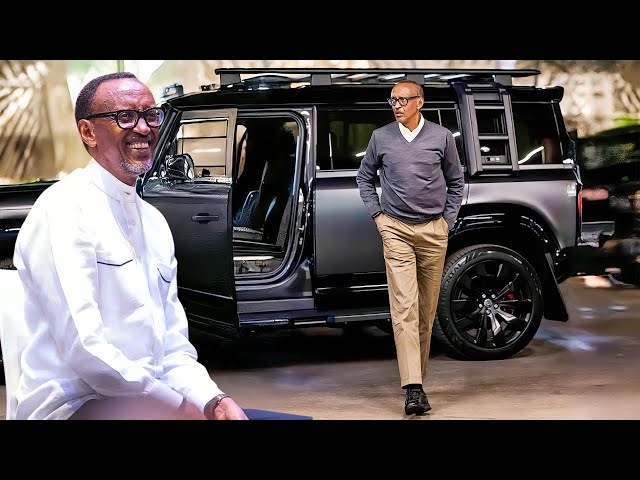 INSIDE H. E PAUL KAGAME New PRESIDENTIAL CAR|| Land rover defender 130/ Defender