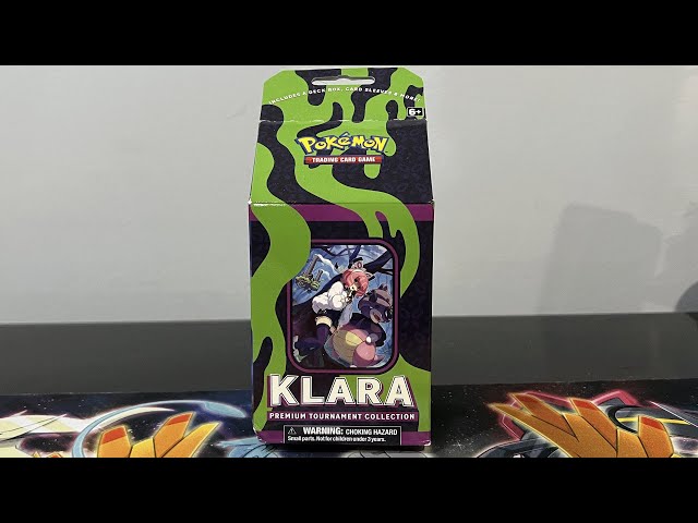 Klara Premium Tournament Collection Unboxing | Pokémon Sword & Shield TCG Chilling Reign