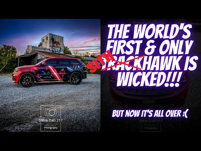 🔥🔥🔥 Custom Star Wars wrapped Jeep Trackhawk | The World's Only SithHawk 🔥🔥🔥