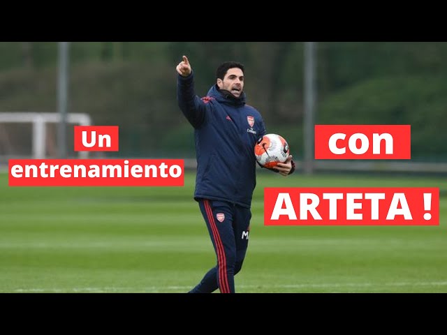 ¡ARTETA explica COMO transformó al ARSENAL en 4 situaciones de FINALIZACIÓN precisas! (Subtítulos)