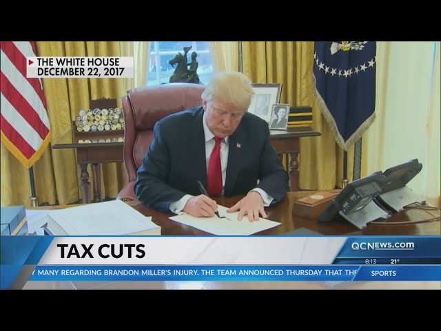 What tax cuts is President Trump working on?