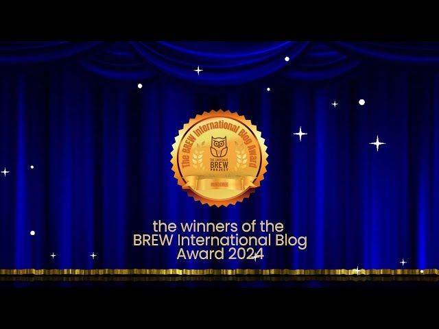 Announcing the Winners of the 2024 BREW International Blog Award