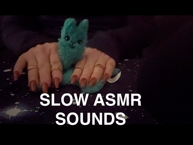 ASMR A SENSORY LULLABY of Slow Slow Tapping, Scratchings & Crinkles for Certain Sleep No Talking