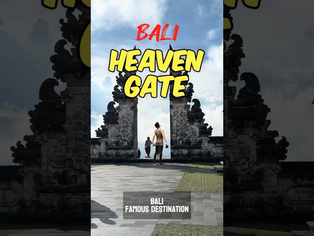 Heaven’s Gate in Bali: A Journey to the Sky #HeavensGateBali #travelshorts #naturevibes #travelvlog