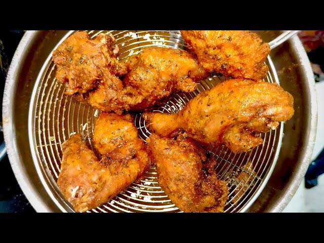 Jama Masjid M Hussain Walo Ki Original Chicken Fry Recipe