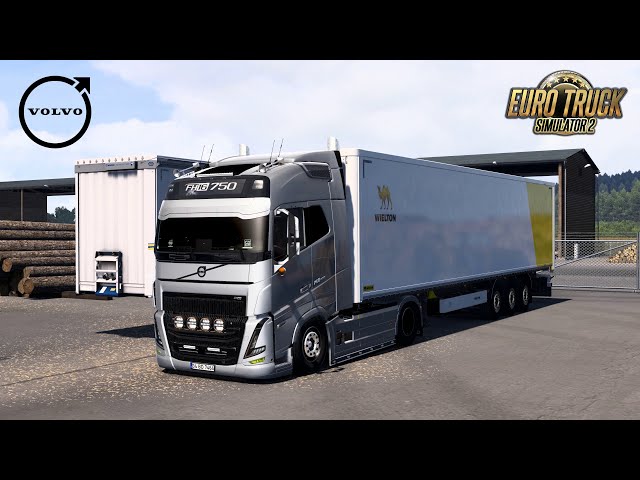 New Volvo FH Aero - Euro Truck Simulator 2 | Logitech g29 gameplay