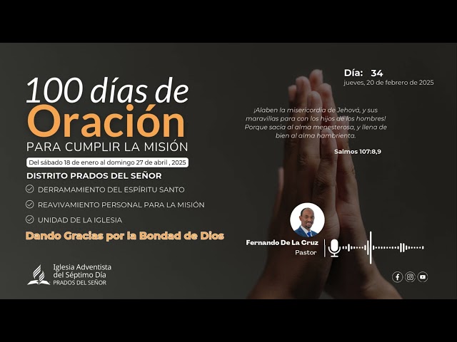 Día 34: Dando Gracias por la Bondad de Dios