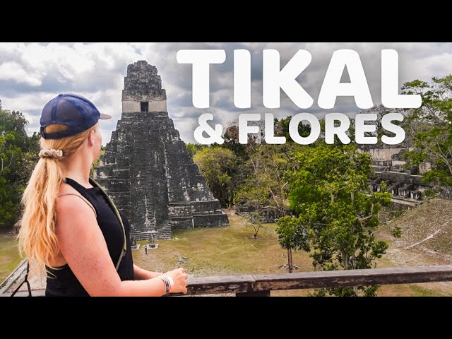 The ancient Mayan city of Tikal & Flores | Guatemala travel vlog