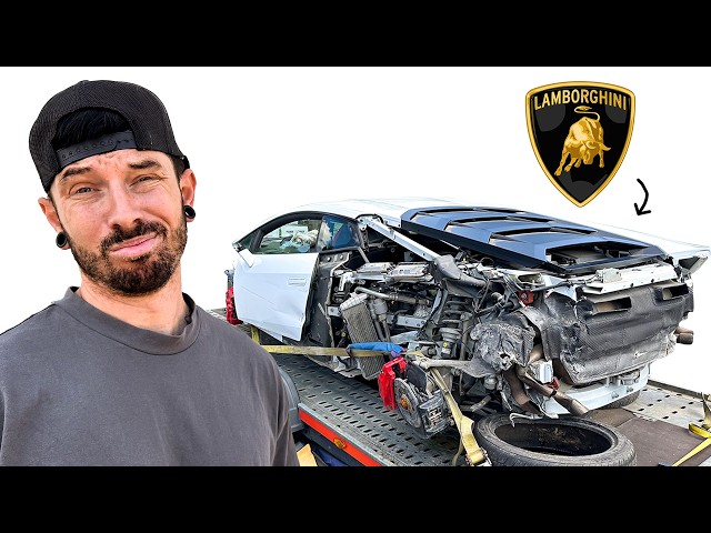 I BOUGHT A WRECKED LAMBORGHINI HURACAN THAT I COULDN'T FIX