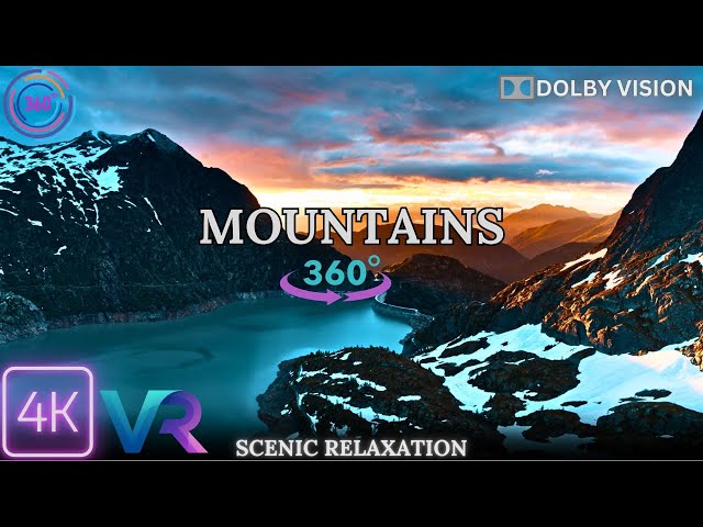 360°  Flying over World's Tallest Mountains | In 4K 60FPS Virtual Reality #vr