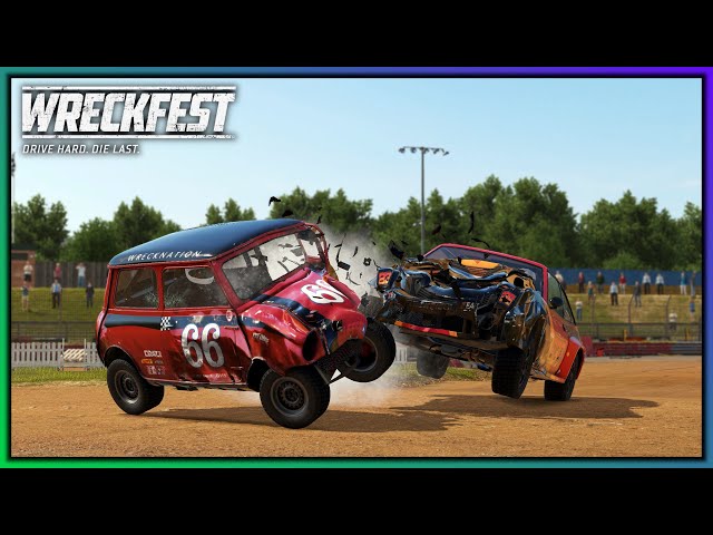 Mini Figure 8 Elimination Race - Wreckfest Gameplay