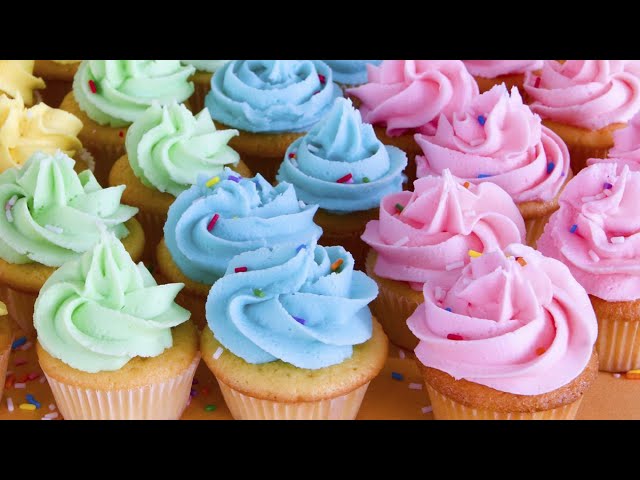 Como hacer cupcakes - decoración con chantilly - postres para vender