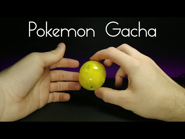 ASMR | Pokemon Gacha from Modes4u | Product review