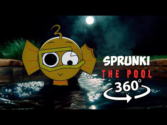 360° VR Incredibox Sprunki - The Pool | Short Horror Film