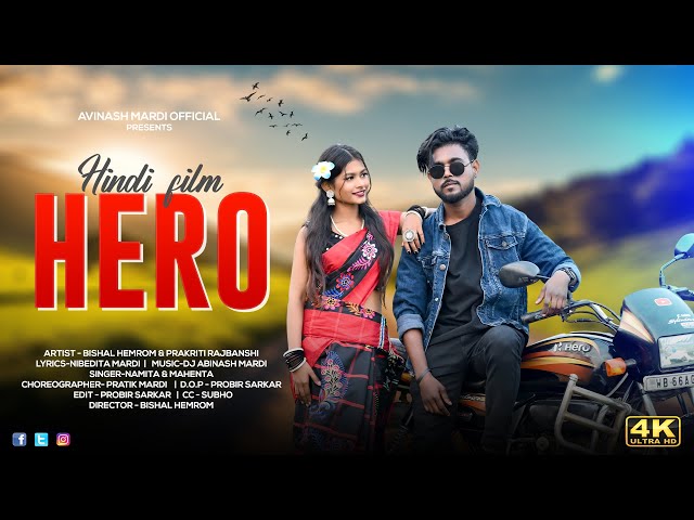 Hindi Film Hero (Full Video) New Santhali Video 2025//Mahenta & Namita//Bishal & Prakriti