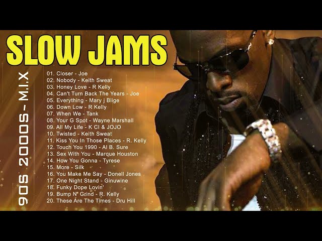 90'S SLOW JAMS MIX    Gerald Levert, Silk, R Kelly, Keith Sweat, R Kelly, Usher, Joe &More