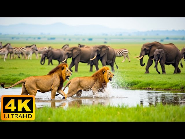 4K African Wildlife: Kakum National Park - Scenic Wildlife Film With Real Sounds